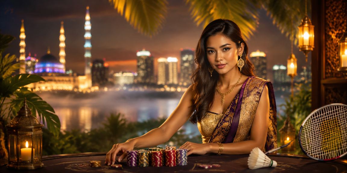 Luxury casino entertainment atmosphere in Selangor